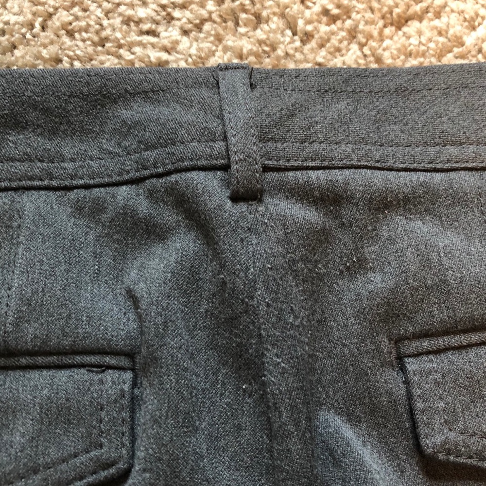 Express Dark Gray Columnist Pants - image 4